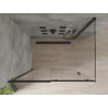 Mexen Omega posuvná sprchová kabína 150 x 90 cm, priehľadná, čierna - 825-150-090-70-00