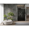 Mexen Omega zasúvacie sprchové dvere 100 cm, grafit, chróm - 825-100-000-01-40