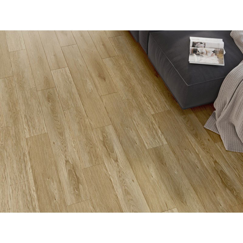 Mexen Manhattan vzorka vinylových panelov 1240 x 182 mm SPC 6,5 mm, podklad IXPE 1,5 mm, 4 V-Fuga, Dub - F1041-S