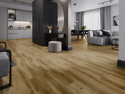 Mexen Amsterdam vzorka vinylových panelov SPC 6,5 mm, podklad IXPE 1,5 mm, 4 V-drážka, Dub - F1042-S