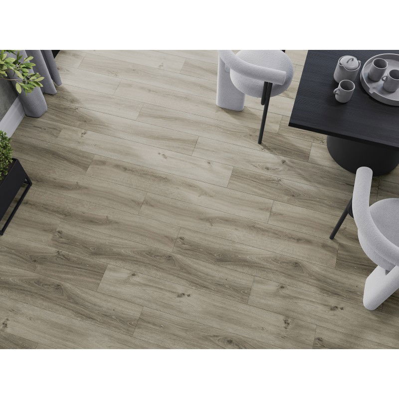Mexen Richmond vzorka vinylových panelov 1240 x 182 mm SPC 6,5 mm, podložka IXPE 1,5 mm, 4 V-Fuga, Dub - F1043-S