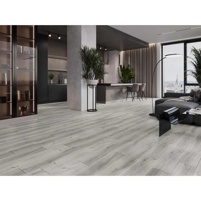 Mexen Harrison vzorka vinylového panelu 1240 x 182 mm SPC 6,5 mm, podklad IXPE 1,5 mm, 4 V-drážka, Dub - F1044-S