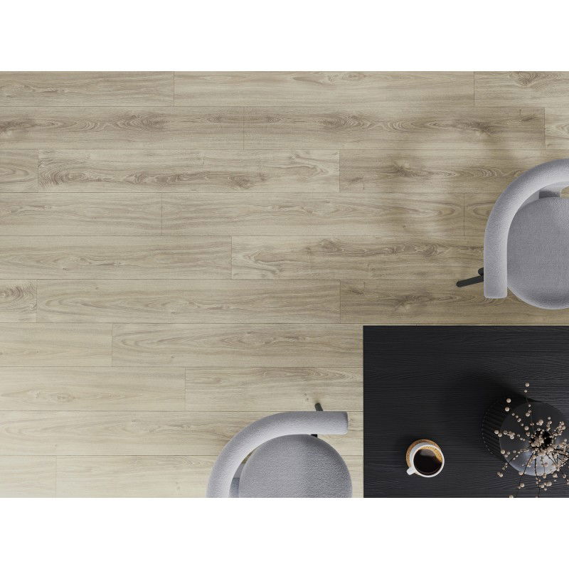 Mexen Madison vzorka vinylových panelov 1240 x 182 mm SPC 6,5 mm, podklad IXPE 1,5 mm, 4 V-drážka, Dub - F1045-S