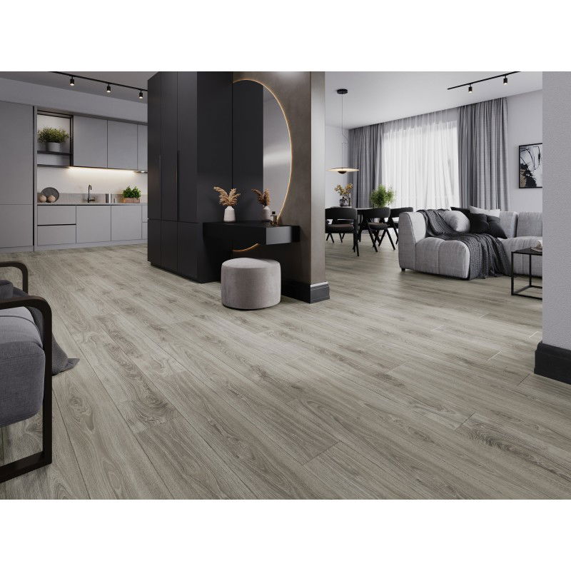 Mexen Silver Creek vzorka vinylových panelov 1240 x 182 mm SPC 6,5 mm, podložka IXPE 1,5 mm, 4 V-Drážka, Dub - F1047-S