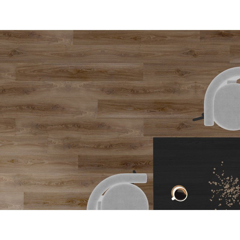 Mexen San Juan vzorka vinylových panelov 1240 x 182 mm SPC 6,5 mm, podložka IXPE 1,5 mm, 4 V-drážka, dub - F1049-S