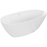 Mexen Eris voľne stojaca vaňa 180 x 95 cm, biela, biely prepad - 53441809500-20
