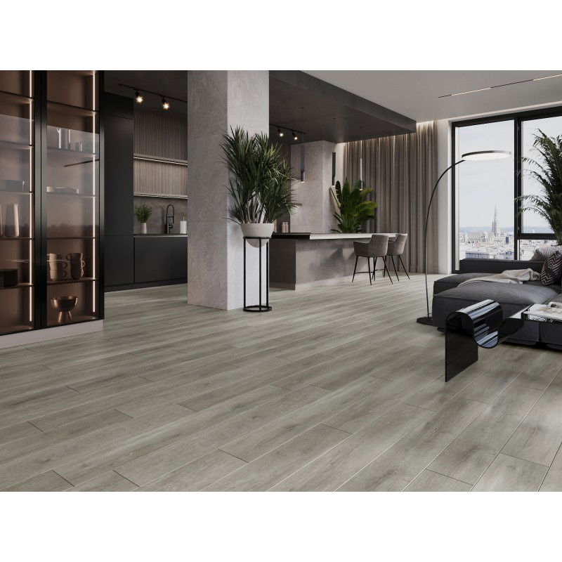 Mexen Riverdale vzorka vinylových panelov 1240 x 182 mm SPC 6,5 mm, podklad IXPE 1,5 mm, 4 V-spára, Dub - F1052-S