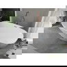 Mexen Eris voľne stojaca vaňa 180 x 95 cm, biela, prepad ružové zlato - 53441809500-60