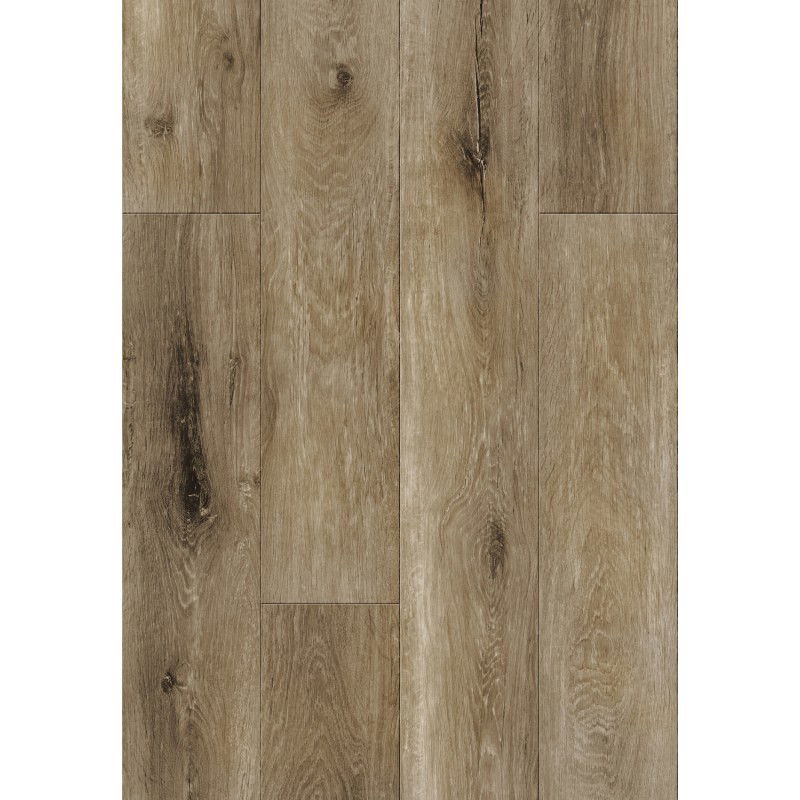 Mexen Clermont vzorka vinylových panelov 1240 x 182 mm SPC 6,5 mm, podklad IXPE 1,5 mm, 4 V-špára, Dub - F1053-S