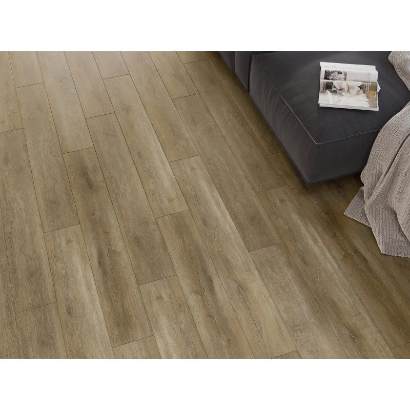 Mexen Clermont vzorka vinylových panelov 1240 x 182 mm SPC 6,5 mm, podklad IXPE 1,5 mm, 4 V-špára, Dub - F1053-S