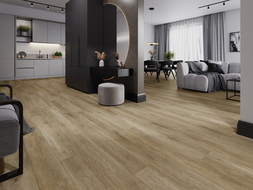 Mexen Clermont vzorka vinylových panelov 1240 x 182 mm SPC 6,5 mm, podložka IXPE 1,5 mm, 4 V-Fuga, Dąb - F1053-S