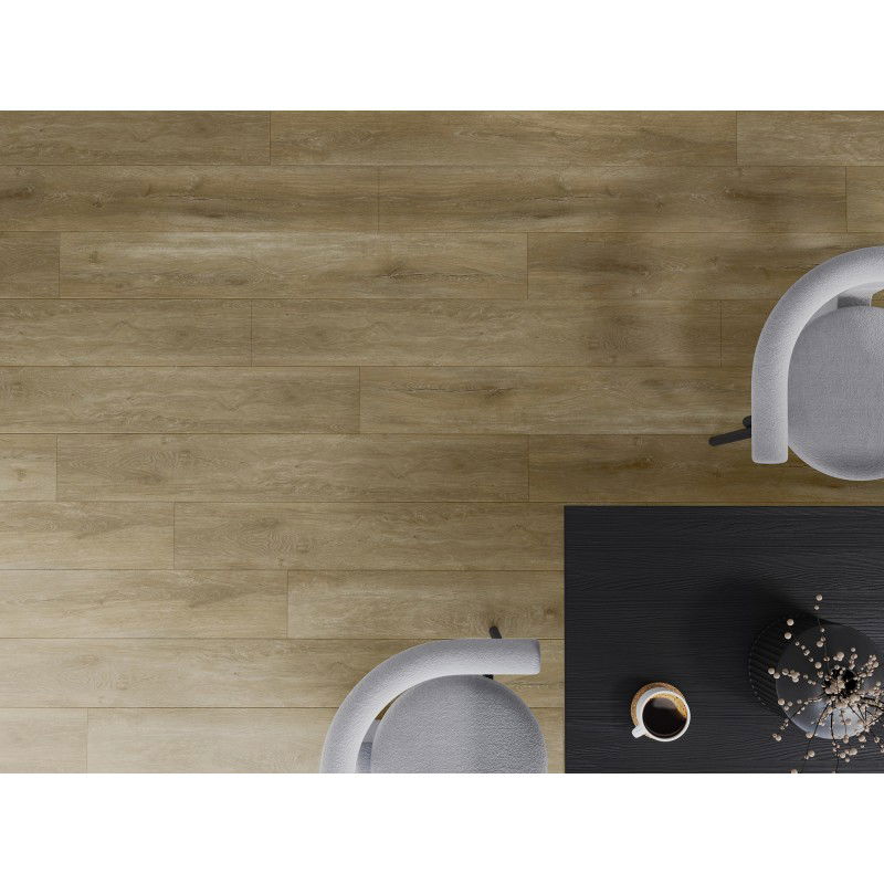 Mexen Clermont vzorka vinylových panelov 1240 x 182 mm SPC 6,5 mm, podklad IXPE 1,5 mm, 4 V-špára, Dub - F1053-S