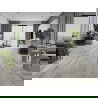 Mexen Boone vzorka vinylových panelov 1240 x 182 mm SPC 6,5 mm, podložka IXPE 1,5 mm, 4 V-Fuga, Dąb - F1054-S