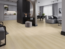 Mexen Charlotte vzorka vinylových panelov 1240 x 182 mm SPC 6,5 mm, podložka IXPE 1,5 mm, 4 V-Fuga, Dub - F1055-S