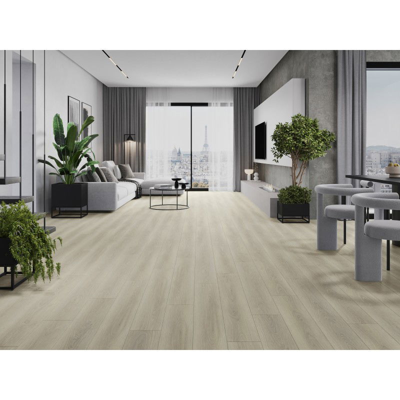 Mexen Concord vzorka vinylovej podlahy 1240 x 182 mm SPC 6,5 mm, podložka IXPE 1,5 mm, 4 V-Špára, Dub - F1056-S