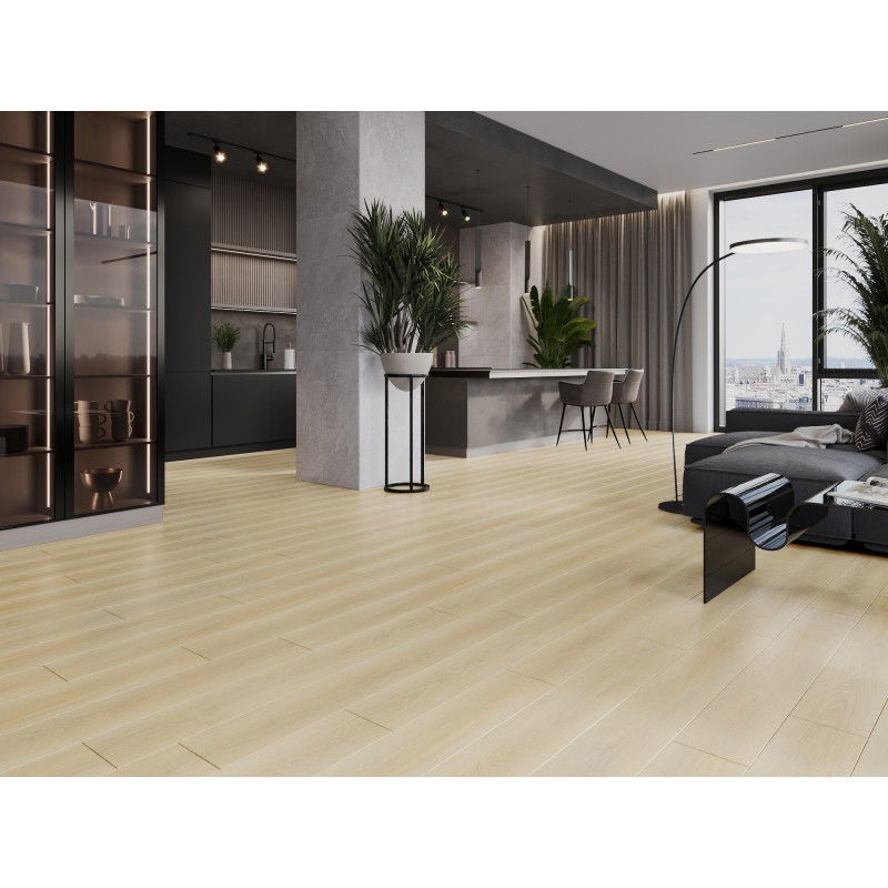 Mexen Kinston vzorka vinylových panelov 1240 x 182 mm SPC 6,5 mm, podklad IXPE 1,5 mm, 4 V-drážka, Dub - F1057-S