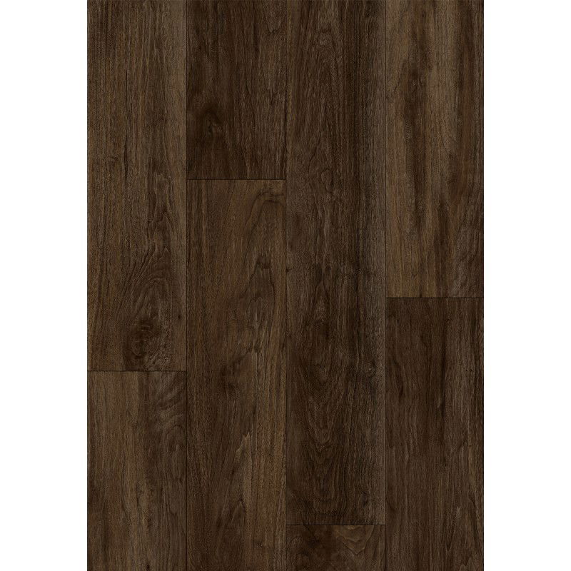 Mexen Albuquerque vzor panelov z vinylu 1240 x 182 mm SPC 6,5 mm, podložka IXPE 1,5 mm, 4 V-spára, Orech - F1072-S