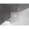 Mexen Velar L Duo posuvná sprchová kabína 80 x 80 cm, priehľadná, chróm - 871-080-080-02-03-01