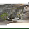 Mexen Omega sprchová kabína, posuvné dvere 140 x 80 cm, transparentnéné, zlatá - 825-140-080-50-00