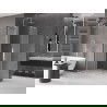 Mexen Velar L Duo posuvná sprchová kabína 100 x 100 cm, mrazené, chróm - 871-100-100-02-33-01