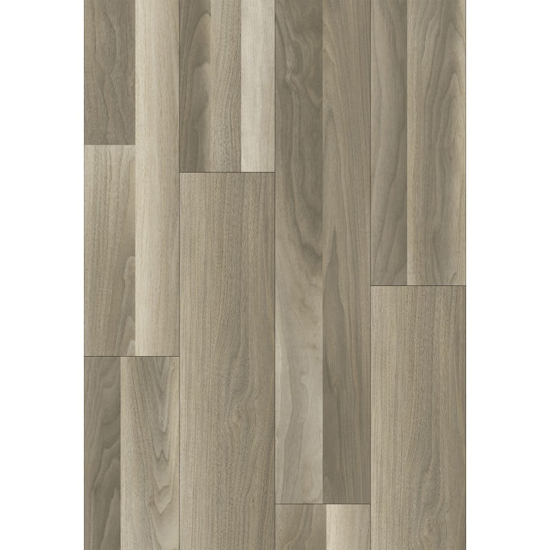 Mexen Newark  vzorka vinylových panelov 1240 x 182 mm SPC 6,5 mm, podklad IXPE 1,5 mm, 4 V-drážka, Orech - F1086-S