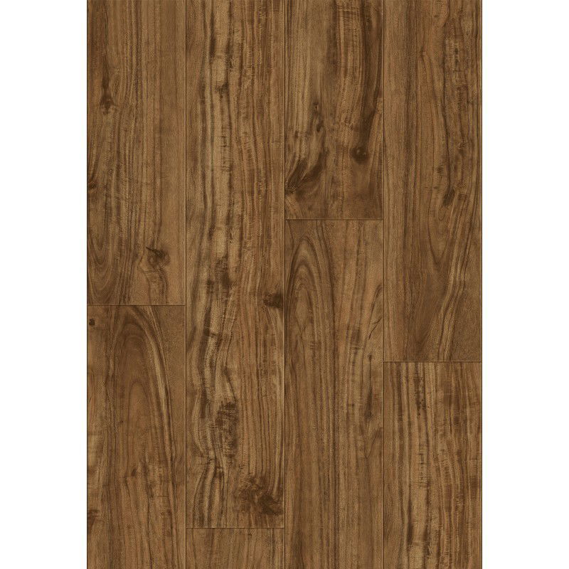 Mexen Lincoln vzorka vinylových panelov 1240 x 182 mm SPC 6,5 mm, podložka IXPE 1,5 mm, 4 V-Fuga, Orech - F1087-S