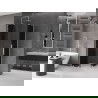 Mexen Velar L Duo posuvná sprchová kabína 80 x 80 cm, grafit, chróm - 871-080-080-02-43-01