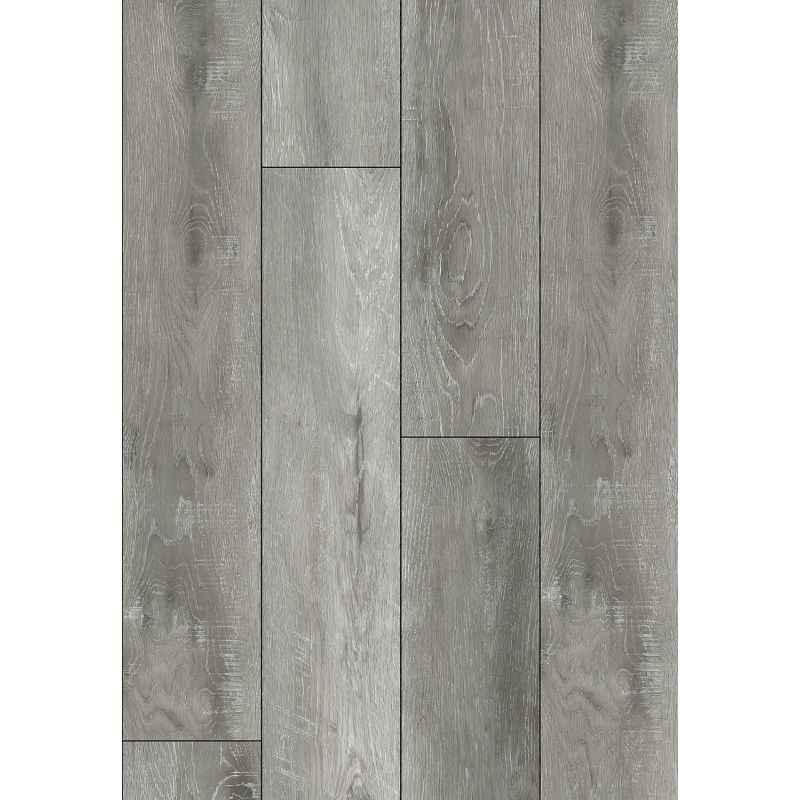 Mexen Huntsville príborka panelov z vinylu 1240 x 182 mm SPC 6,5 mm, podklad IXPE 1,5 mm, 4 V-Perbelling, Dąb - F1113-S