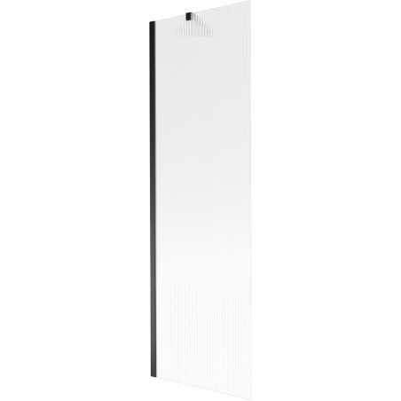 Mexen Next sprchová zástena jednokrídlová 60 x 150 cm, prúžky, čierna - 895-060-000-00-09-70