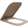 Mexen Teo pomaly padajúce WC sedadlo slim, duroplast, cappuccino mat - 39840064