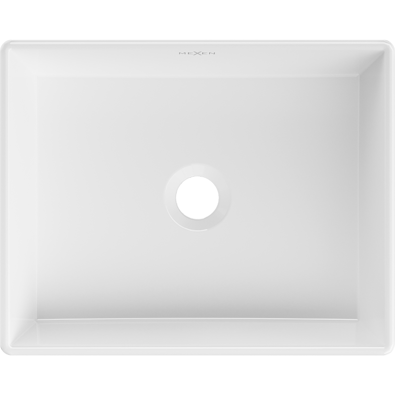 Mexen Goya umývadlo na dosku 40 x 32 cm, biele - 22184000