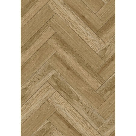 Mexen Manhattan próbka panelov vinylových jodełka 635 x 127 mm SPC 6,5 mm, podklad IPEX 1,5 mm, 4 V-Fuga, Dąb - F1173-S