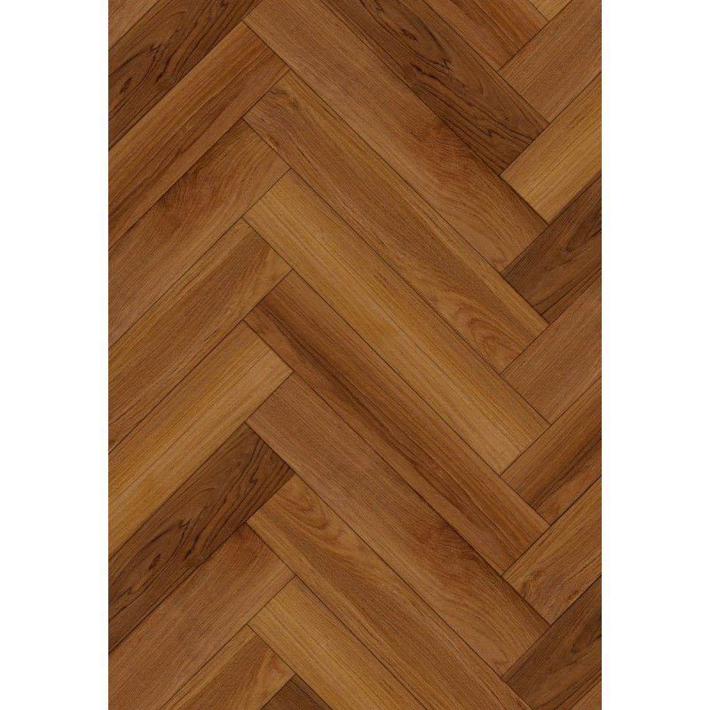 Mexen Lubbock vzorka vinylových panelov jedľová 635 x 127 mm SPC 6,5 mm, podložka IPEX 1,5 mm, 4 V-Fuga, Teak- F1186-S