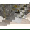 Mexen Omega sprchová kabína, posuvné dvere 140 x 70 cm, transparentnéné, zlatá + závesný bidet Flat - 825-140-070-50-00-4010