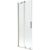 Mexen Velar posuvná dvojdielna sprchová zástena 70 x 150 cm, transparentná, kartáčovaný nikel - 896-070-000-01-97