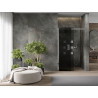 Mexen Omega sprchové dvere posuvné 110 cm, grafitové, chróm - 825-110-000-01-40