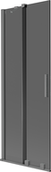 Mexen Velar sprchová zásteny 2-krídlová posuvná 70 x 150 cm, grafit, gun metal - 896-070-000-41-95