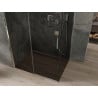 Mexen Omega posuvná sprchová kabína 100 x 90 cm, grafit, chróm - 825-100-090-01-40