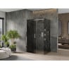 Mexen Omega sprchovací kút posuvný 120 x 90 cm, grafit, chróm - 825-120-090-01-40