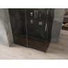 Mexen Omega zasúvacia sprchová kabína 130 x 70 cm, grafit, chróm - 825-130-070-01-40