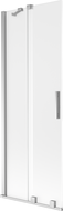 Mexen Velar 2-krídlový posuvný vaňový paraván 75 x 150 cm, mrazený, chróm - 896-075-000-31-01