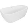 Mexen Giada voľne stojaca vaňa 170 x 90 cm, biely lesk, prepad chróm - 52741709000-01