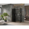 Mexen Omega posuvná sprchová kabína 160 x 80 cm, grafitová, chrómová - 825-160-080-01-40