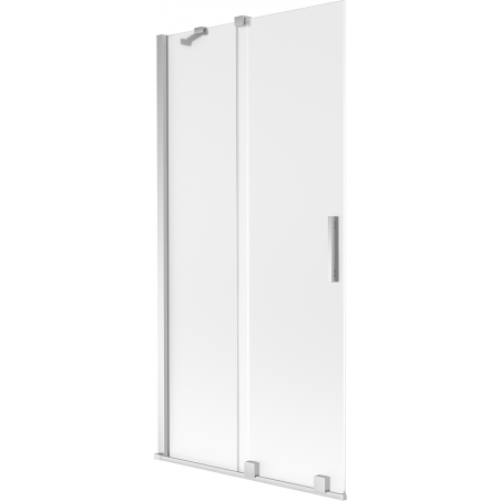 Mexen Velar 2-krídlové posuvné vaňové zásteny 90 x 150 cm, mráz, chróm - 896-090-000-31-01