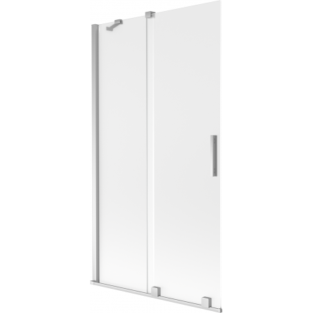 Mexen Velar dvojkrídlový sprchový paraván 2-krídlový posuvný 100 x 150 cm, mrazivý, chróm - 896-100-000-31-01