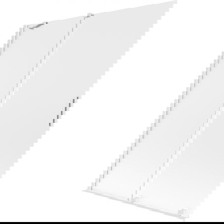 Mexen Velar sprchová zásteny, posuvná 2-krídlová 140 x 150 cm, námraza, biela - 896-140-000-31-20