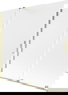 Mexen Velar vaňová stena 2-krídlová posuvná 170 x 150 cm, mrazené, zlaté - 896-170-000-31-50