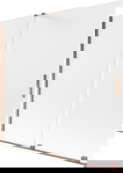 Mexen Velar vaňová zástená 2-krídlová posuvná 170 x 150 cm, mrazené, ružové zlato - 896-170-000-31-60