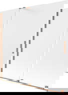 Mexen Velar vanová zástěna 2-dielna posuvná 170 x 150 cm, mrazená, brúsená meď - 896-170-000-31-65