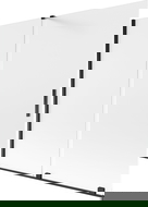 Mexen Velar vaňová zástena posuvná dvojkrídlová 170 x 150 cm, mrazová, čierna - 896-170-000-31-70